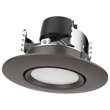 Satco 75 Watt LED Direct Wire Downlight, Gimbaled, 120 Volt, CCT Selectable, Bronze Finish S11856